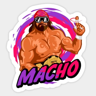 purple pink champ Sticker